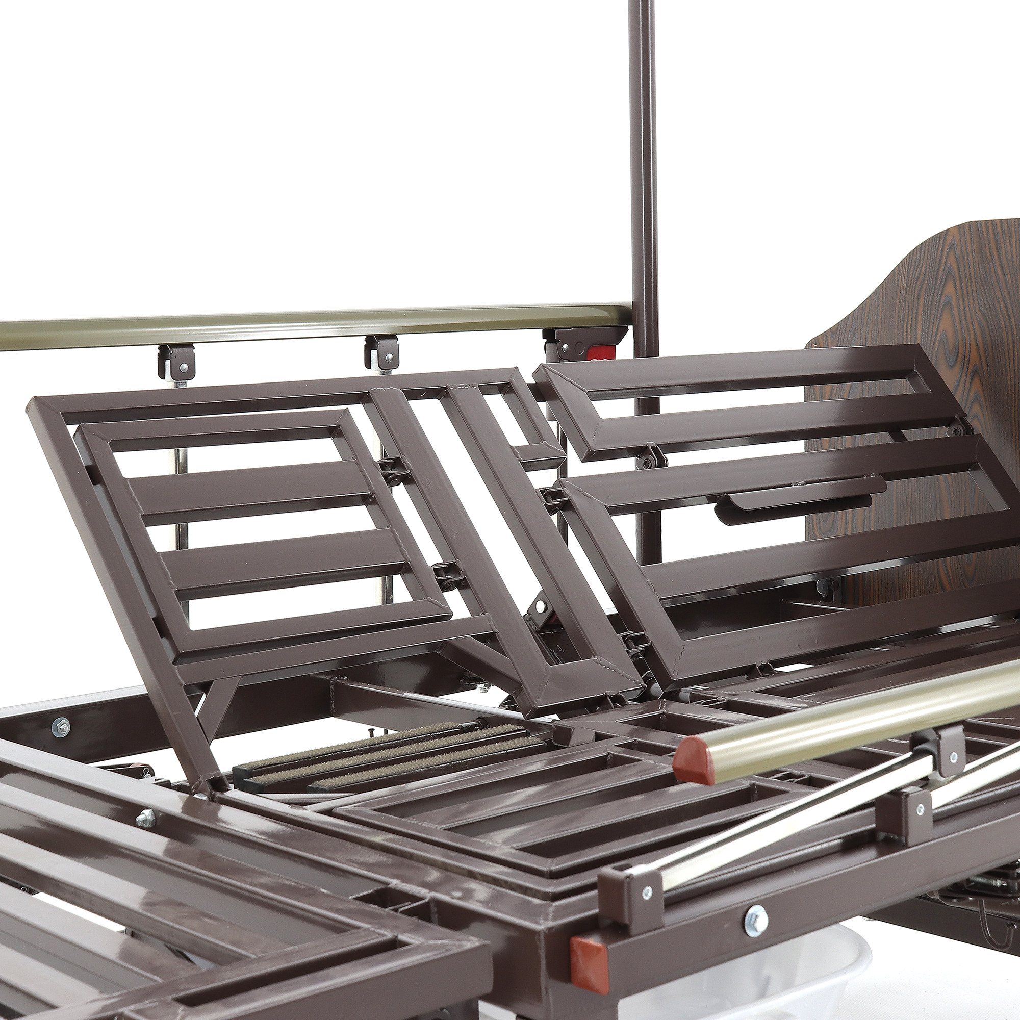 Med-Mos Е-45А (ММ-5124Н-10) с боковым переворачиванием, туалетным устройством и функцией «кардиокресло» - изображение №18