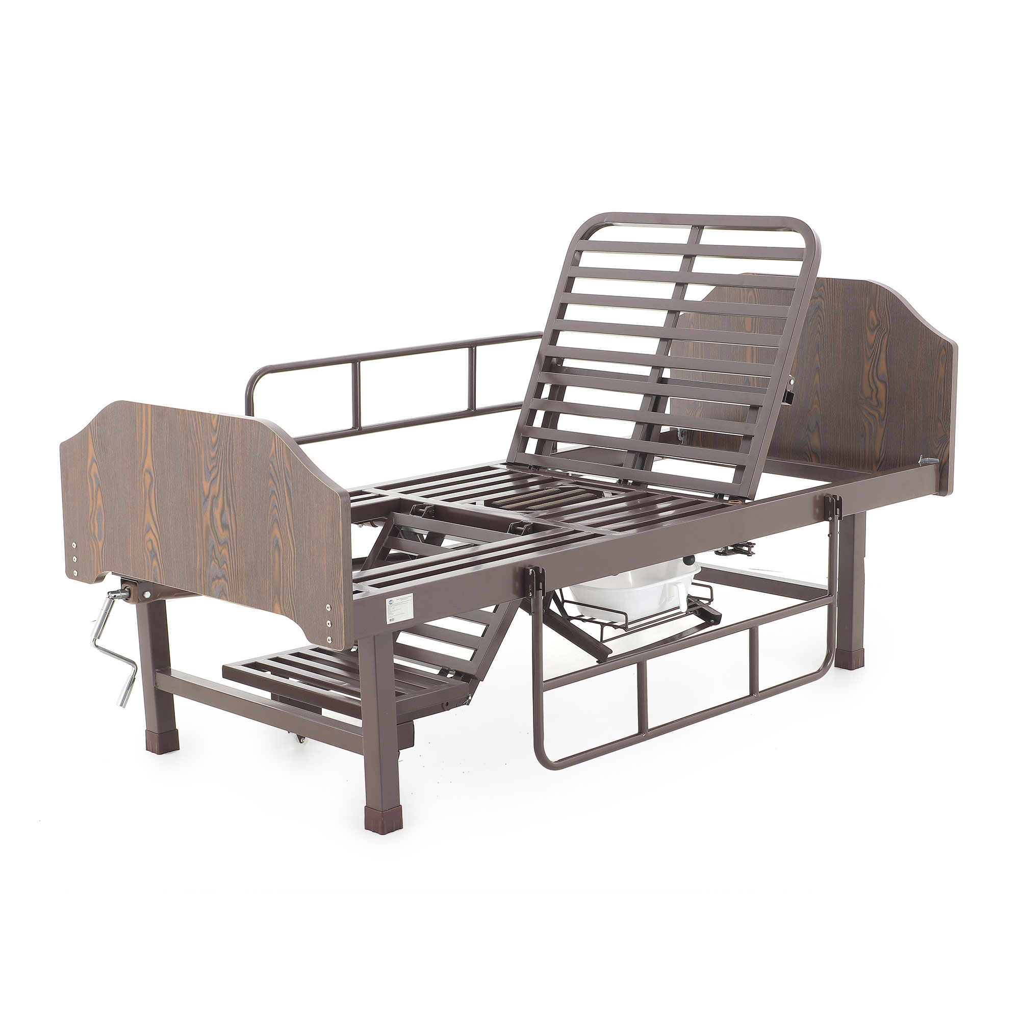 Med-Mos с туалетным устройством и функцией «кардиокресло» Е-49 (MM-2120Н-10)