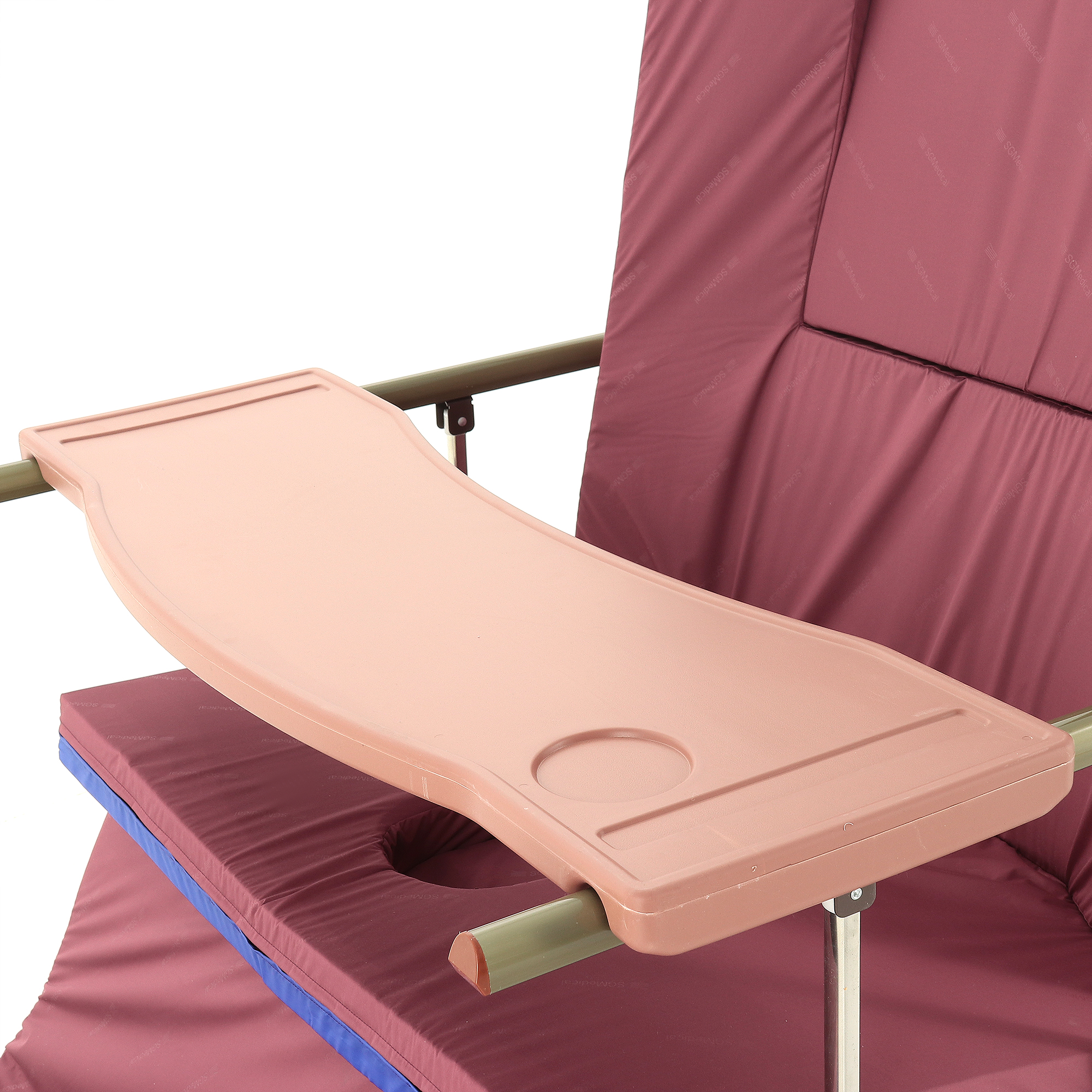 Med-Mos Е-45А (ММ-5124Н-10) с боковым переворачиванием, туалетным устройством и функцией «кардиокресло» - изображение №15