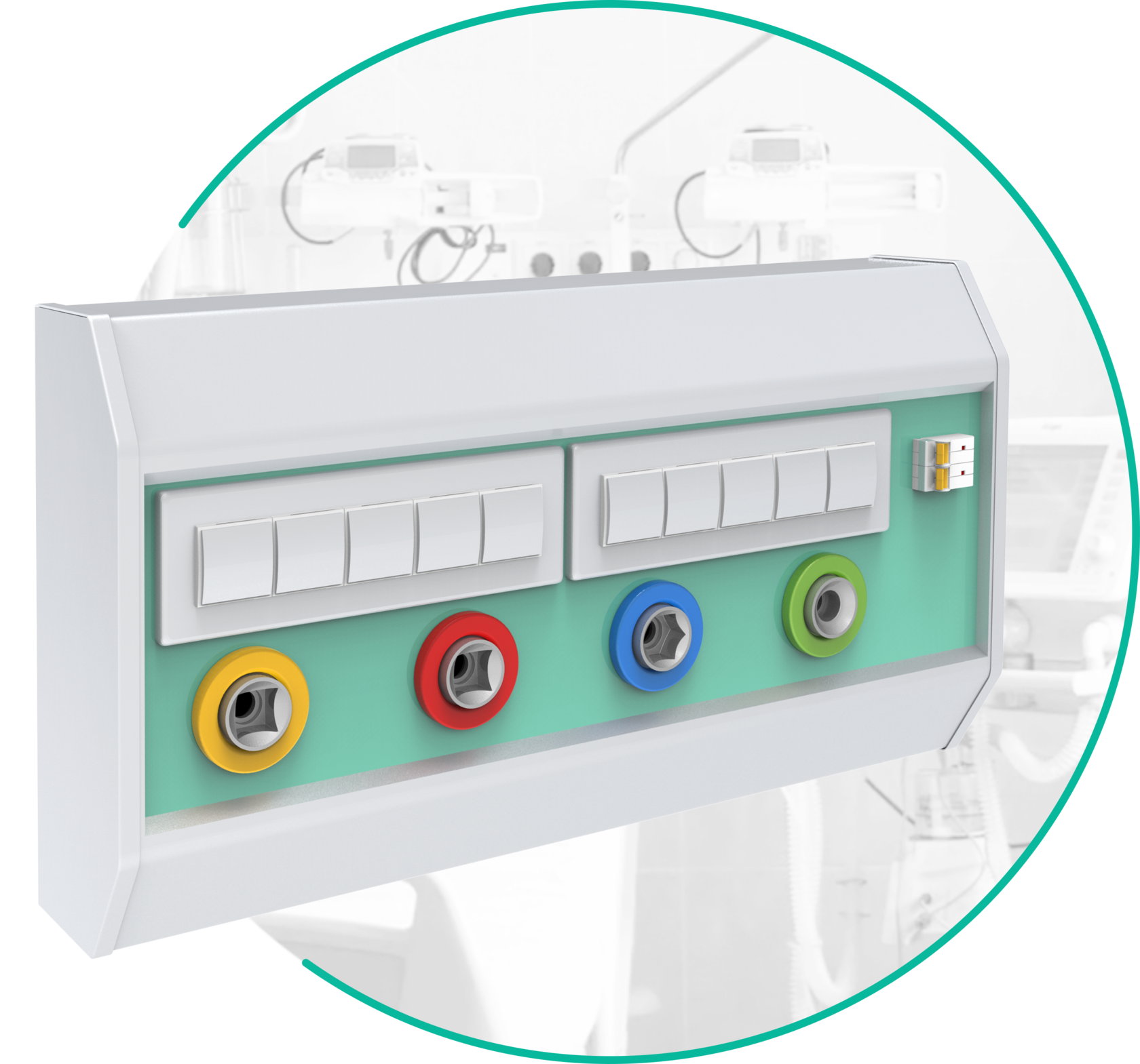 VITA настенная реанимационная двухрядная от 800 мм до 2000 мм - изображение №2