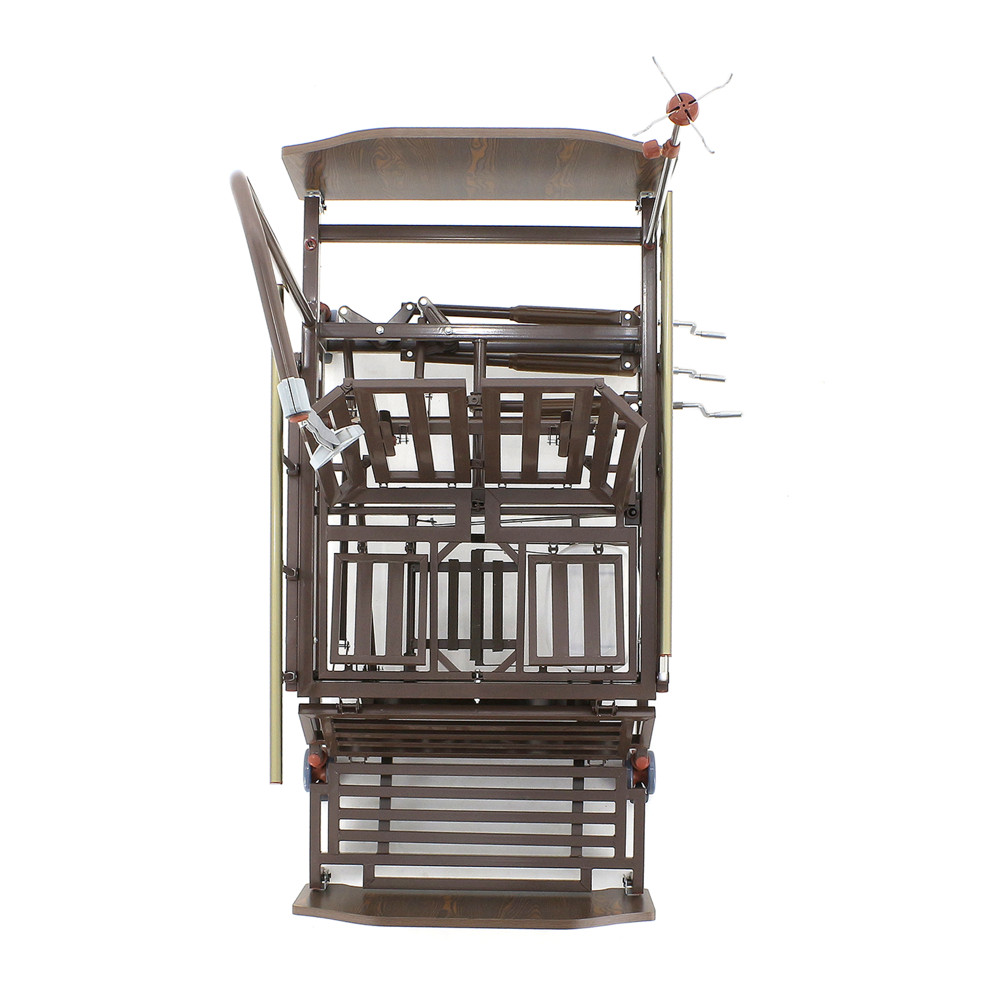 Med-Mos Е-45А (ММ-5124Н-10) с боковым переворачиванием, туалетным устройством и функцией «кардиокресло» - изображение №2