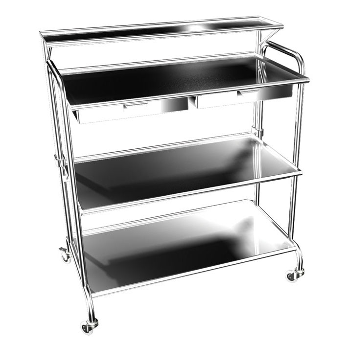 Электра 3 полки,2 ящика + доп. телескопическая полка СИя4 3-01 (3М-2дп)