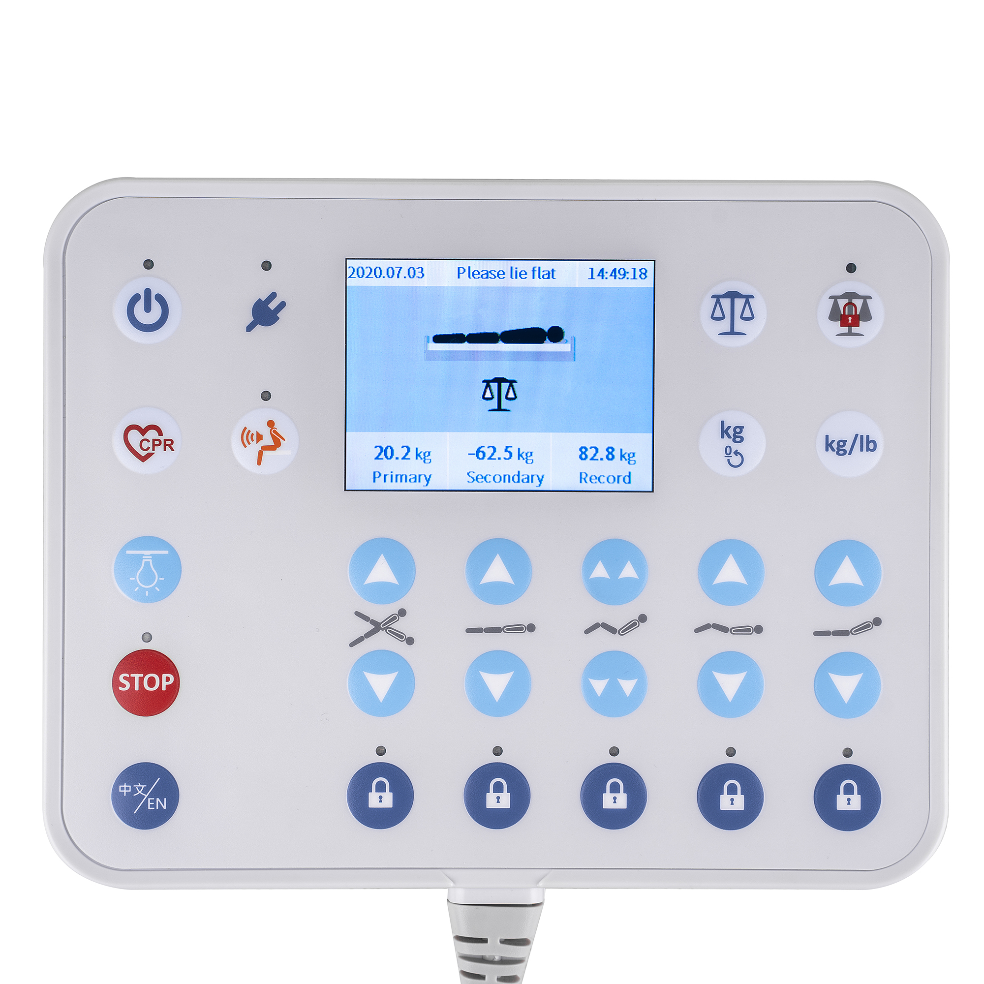 Med-Mos DB-2 (MЕ-4059П-02) 7 функций со встроенными панелями управления в боковых ограждениях - изображение №40