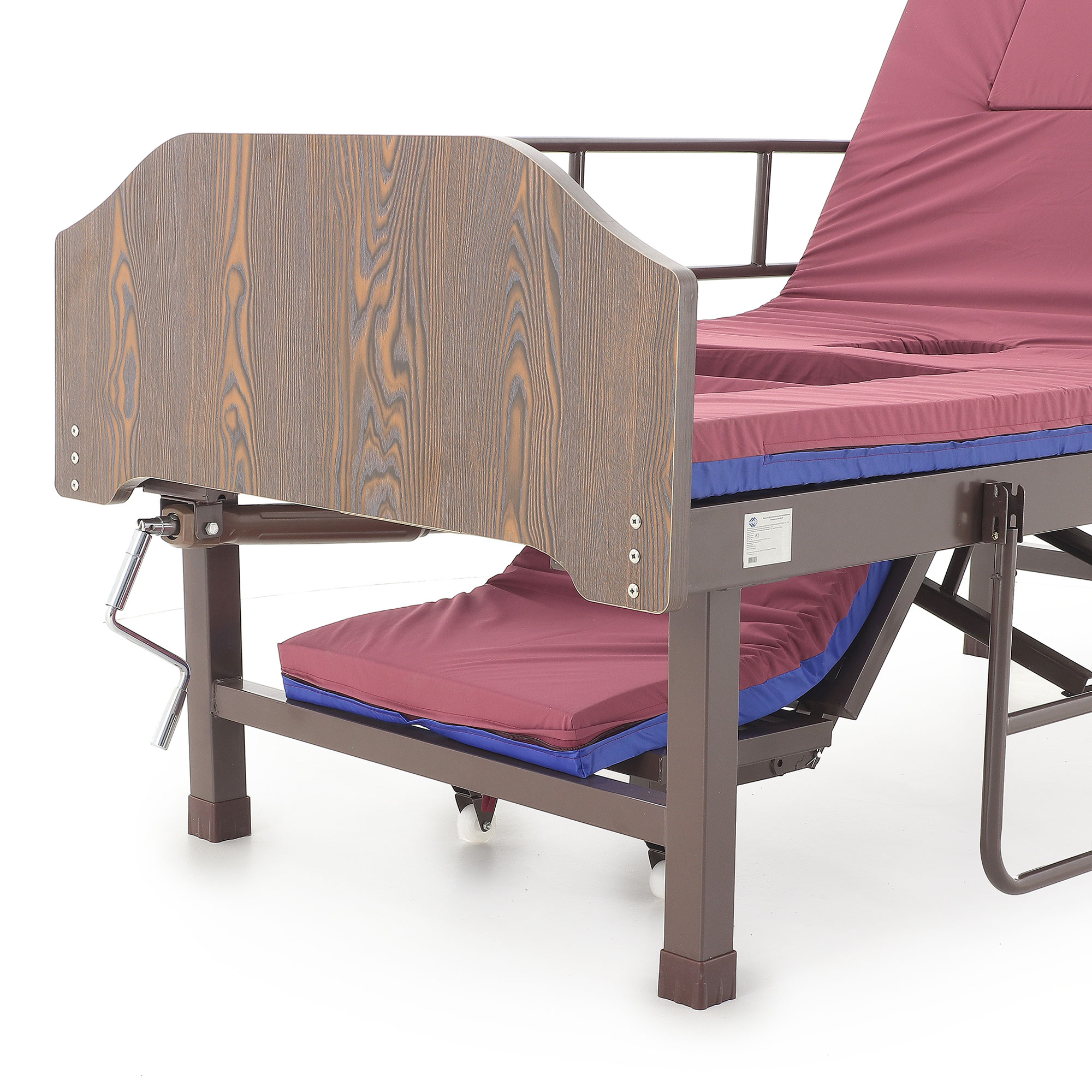 Med-Mos с туалетным устройством и функцией «кардиокресло» Е-49 (MM-2120Н-10) - изображение №6