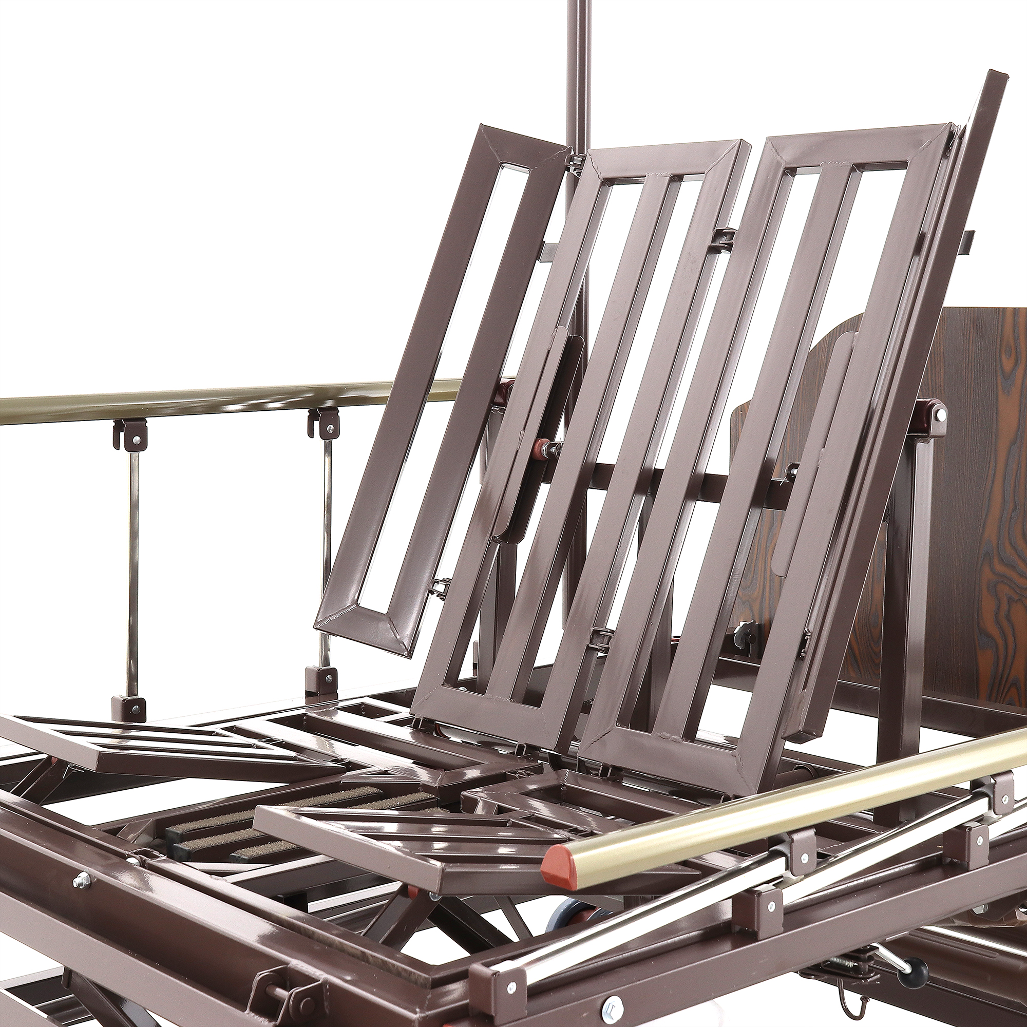 Med-Mos Е-45А (ММ-5124Н-10) с боковым переворачиванием, туалетным устройством и функцией «кардиокресло» - изображение №27