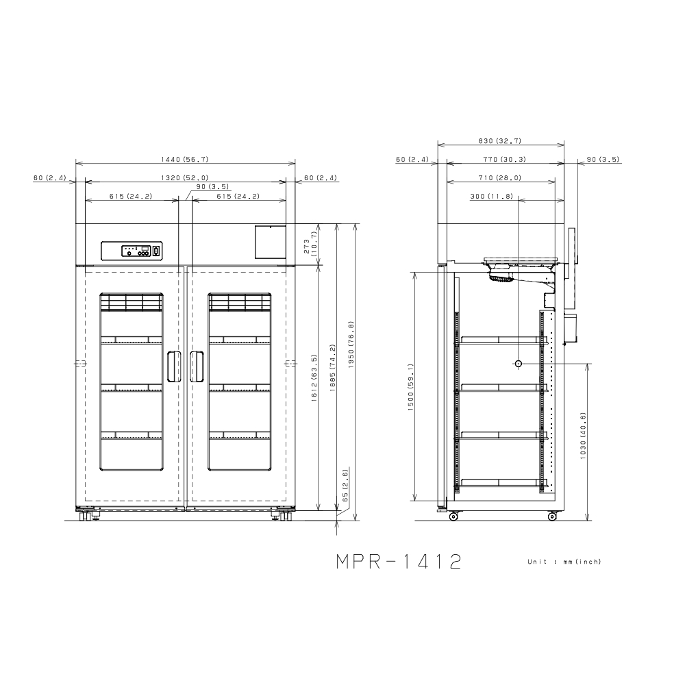 PHCbi MPR-1412-PE, MPR-1412R-PE - изображение №7