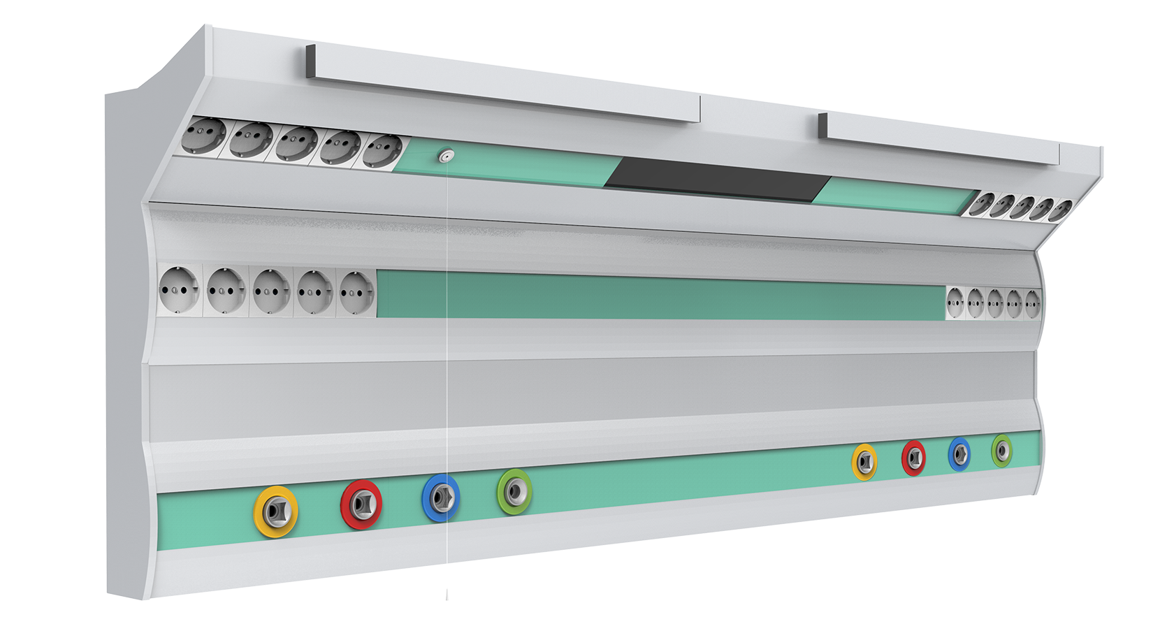 VITA настенная реанимационная двухрядная от 800 мм до 1600 мм