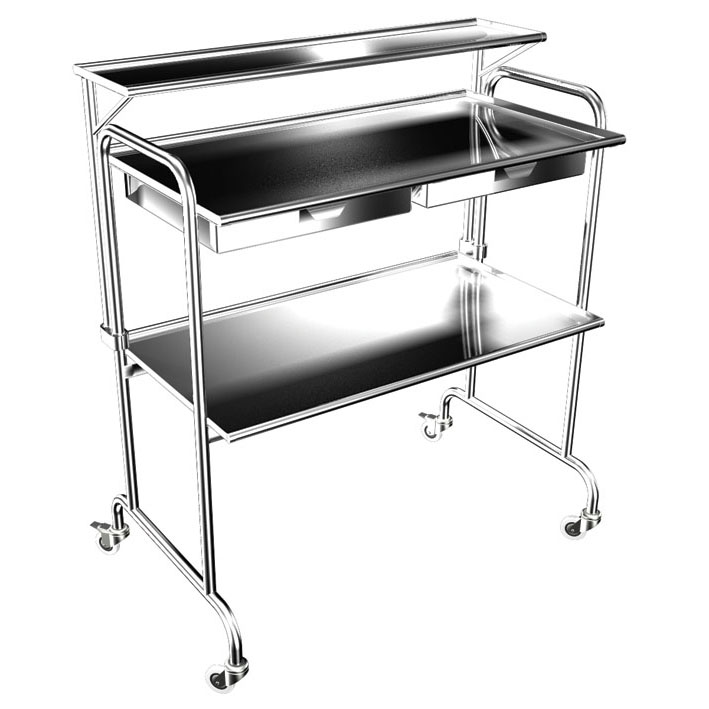 СИя4 3-01 (2М-2дп) 2 полки 2 ящика и дополнительная телескопическая полка