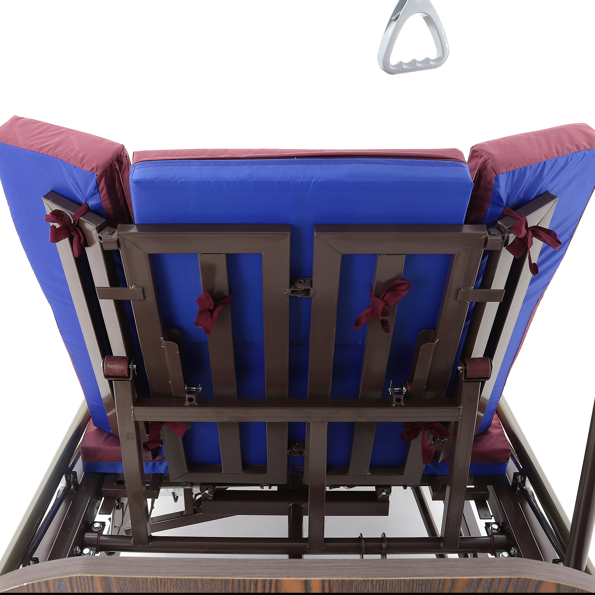 Med-Mos Е-45А (ММ-5124Н-10) с боковым переворачиванием, туалетным устройством и функцией «кардиокресло» - изображение №5