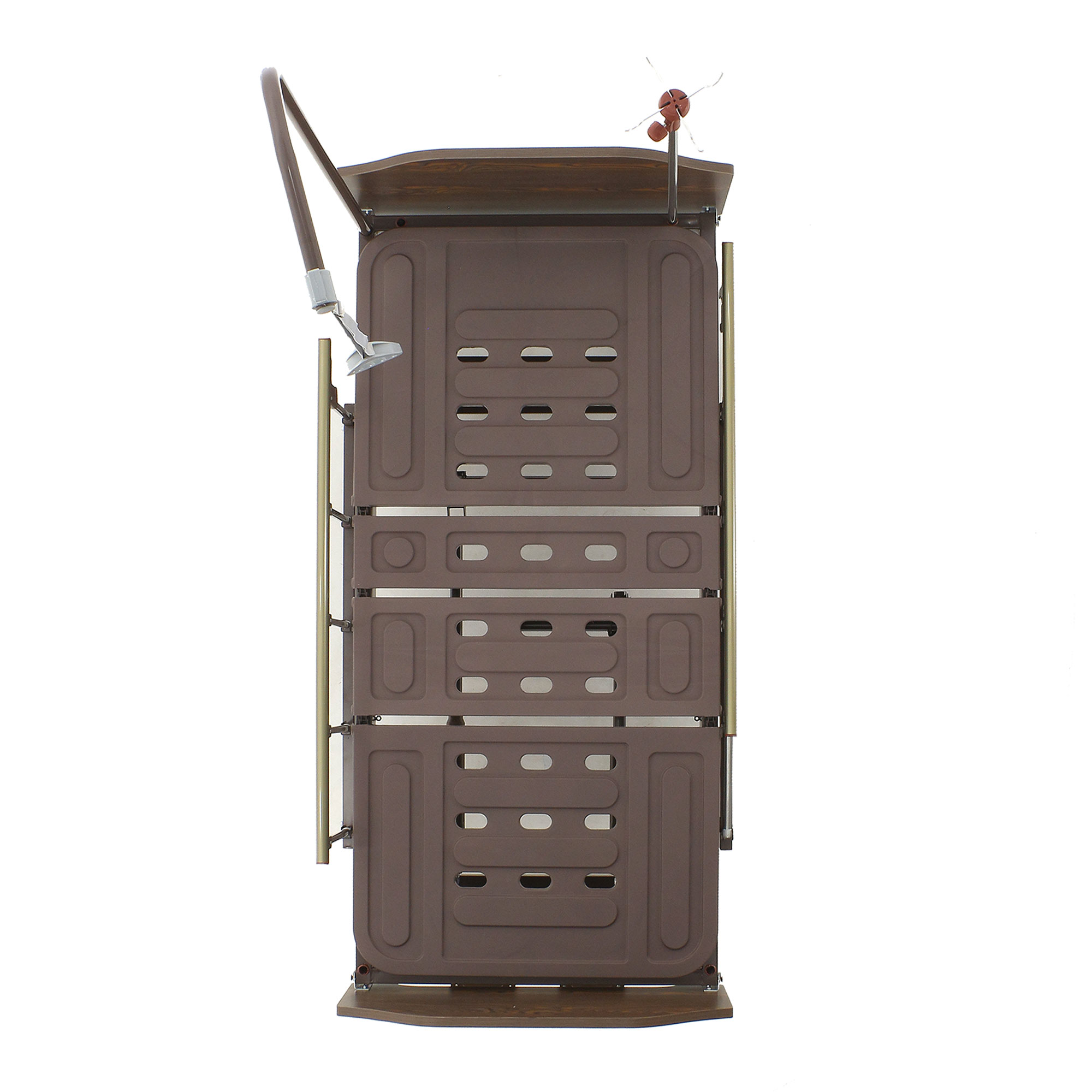 Med-Mos Е-8 (MM-2024Н-02) 2 функции ЛДСП с полкой и обеденным столиком - изображение №2