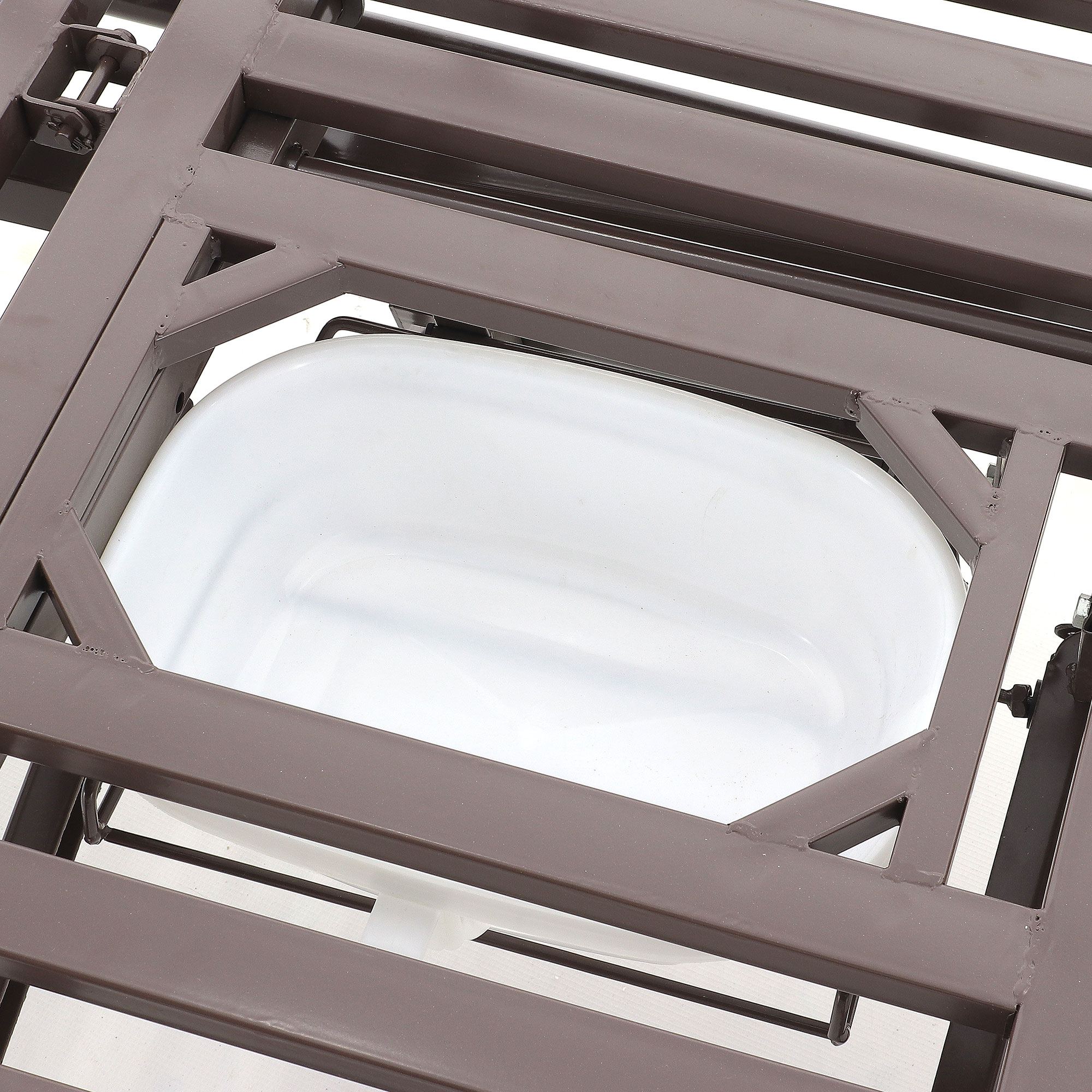 Med-Mos с туалетным устройством и функцией «кардиокресло» Е-49 (MM-2120Н-10) - изображение №14