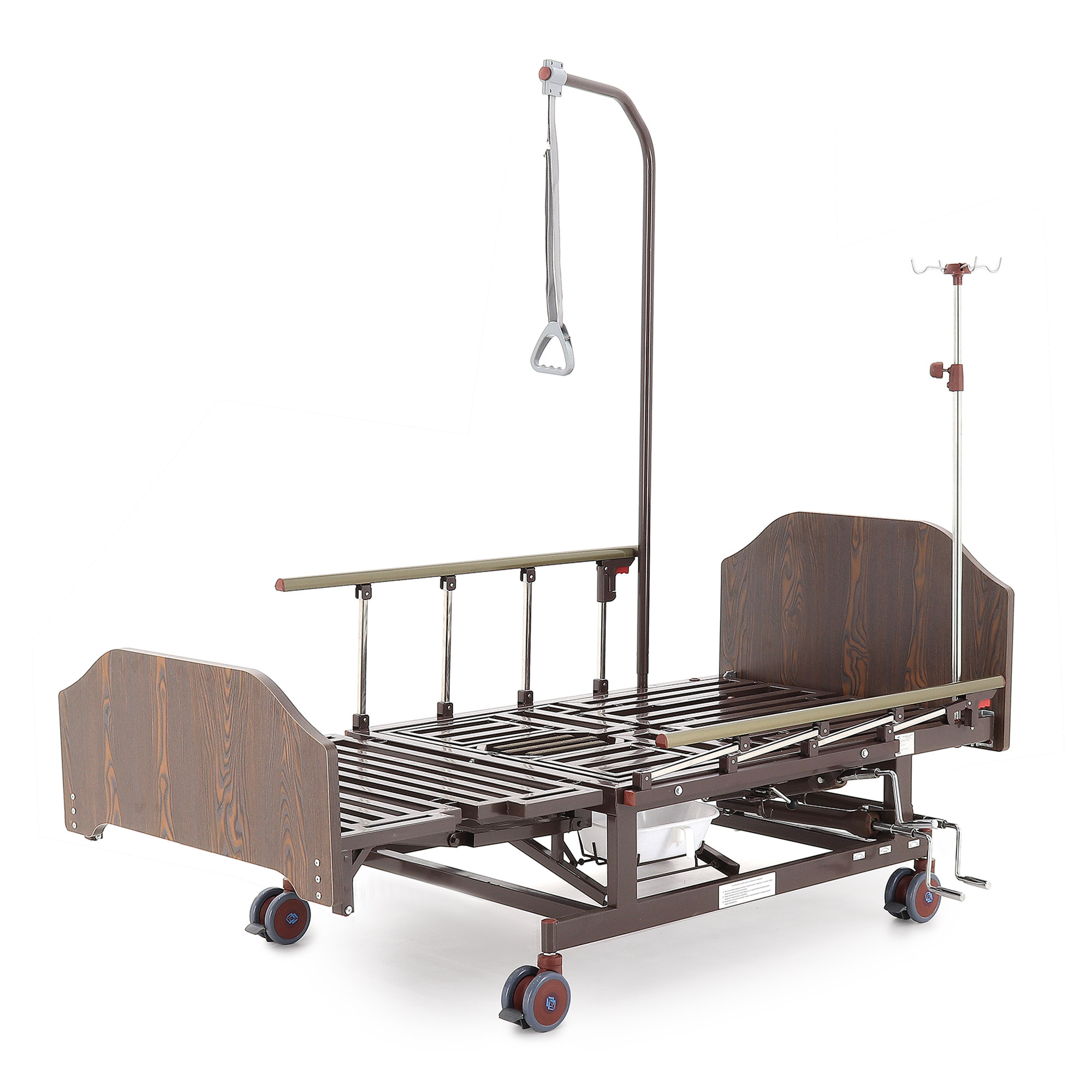 Med-Mos Е-45А (ММ-5124Н-10) с боковым переворачиванием, туалетным устройством и функцией «кардиокресло» - изображение №31