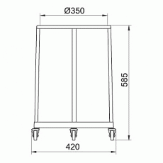Электра под таз 13 л в компл. с тазом ПТбо 13-01