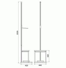 с весами механическими РМ-01 (В)