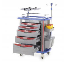 Медицинские столики и тележки Med-Mos ЕТ750-01 ТМ-001АН-00
