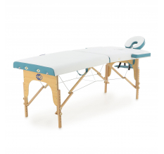 Массажные столы Med-Mos JF-AY01 2-х секционный (светлая рама)