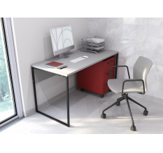 Медицинские столы №4 (с подкатной тумбой)