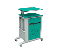 Медицинские тумбы Айболит ТМП-02.6 Со столиком HPL