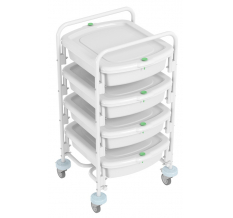 Медицинские столики и тележки ТКЭ-4-"КРОНТ"-1