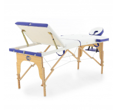 Массажные столы Med-Mos JF-AY01 3-х секционный (светлая рама)