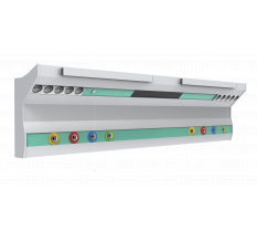 Консоли VITA настенная реанимационная однорядная от 800 мм до 1600 мм