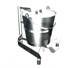 Медицинские подставки Электра под нерж. ведро 10 л в компл. с ведром П-01-ВН