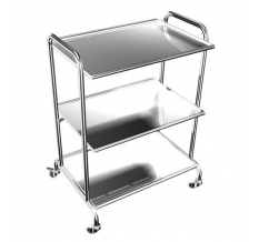 Медицинские столики и тележки Электра на 3 полки СИя2 3-01 (3-0)